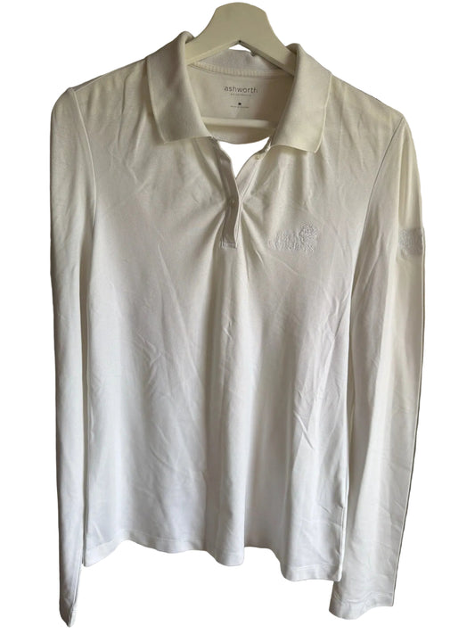 Ashworth Finca Cortesin long sleeve shirt white M