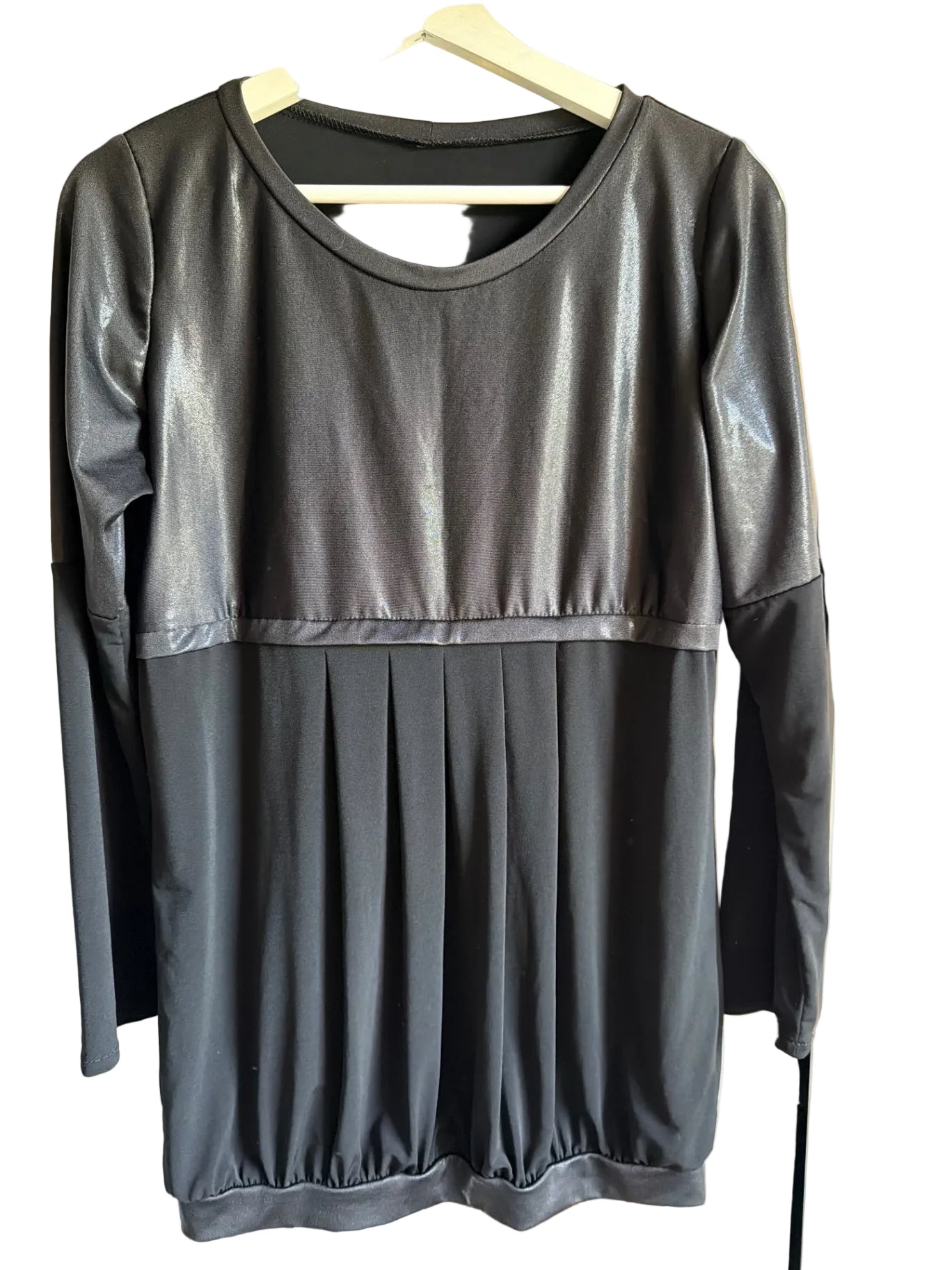 Long sleeve blouse black M