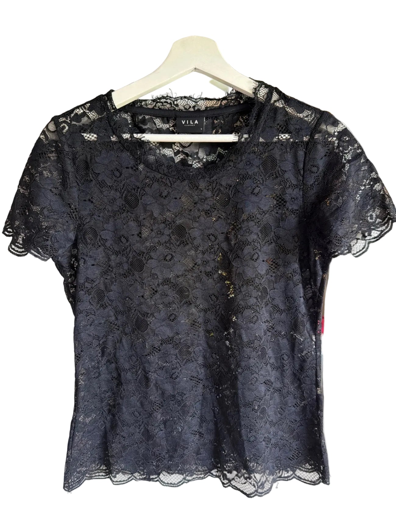 Vila clothes lace blouse S/M