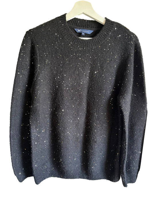 Crew Clothing Company black pullover M/L