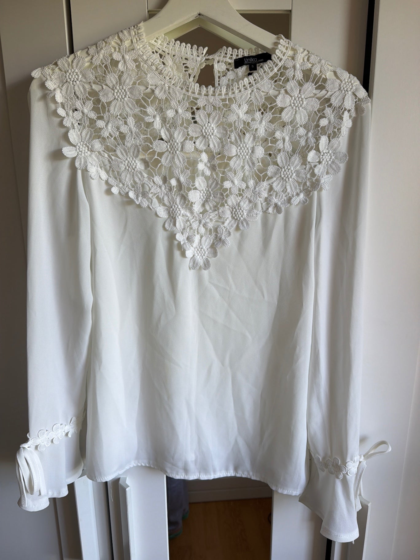 Unika Paris white blouse S