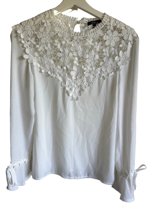 Unika Paris white blouse S