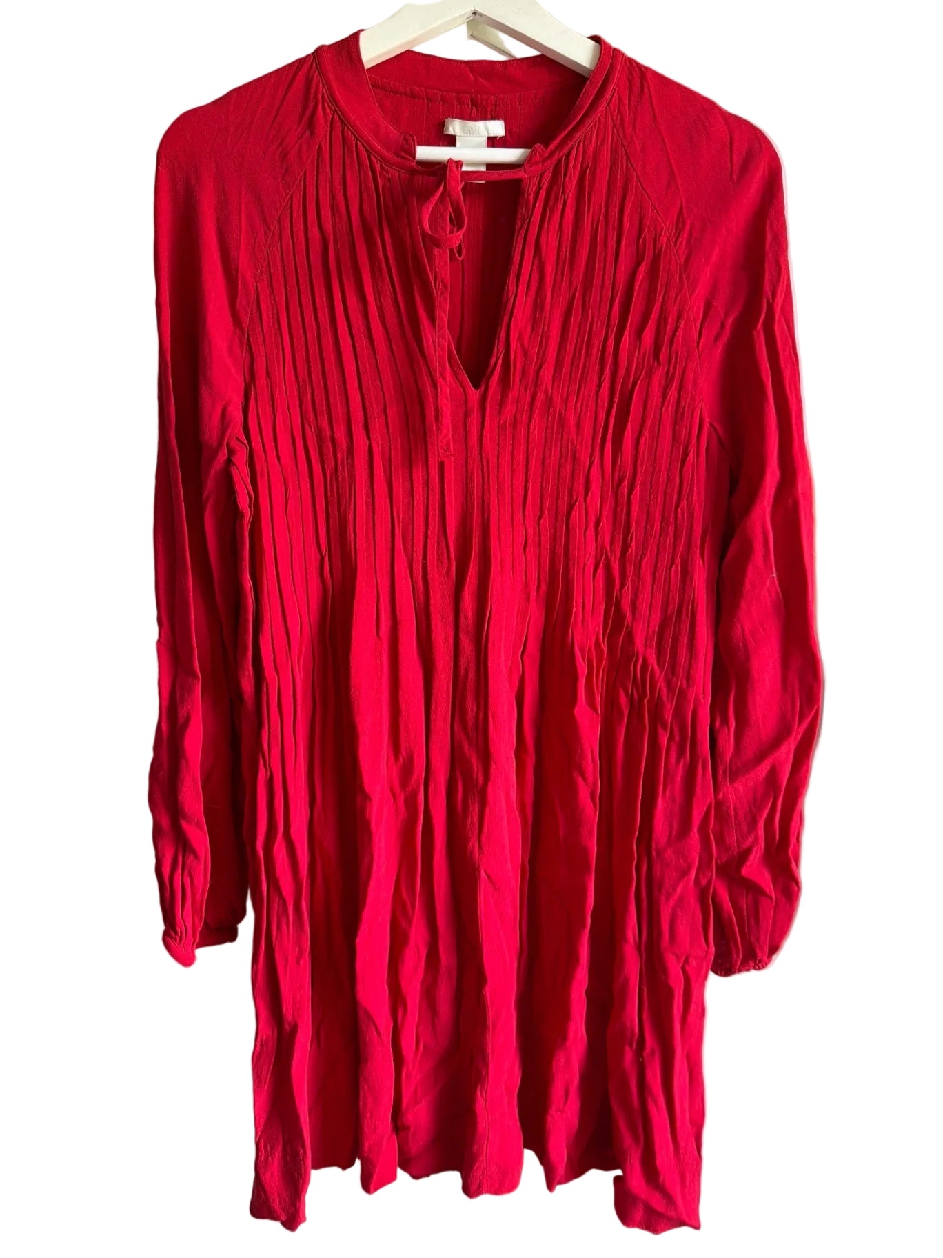 H&M red dress 38