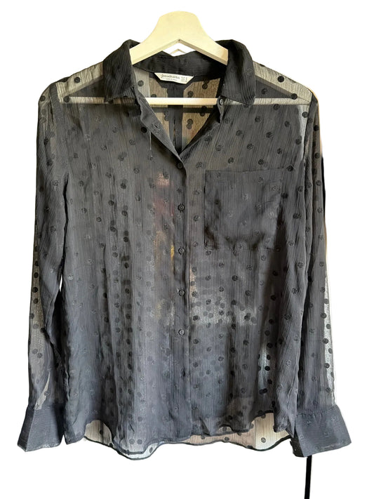 Stradivarius blouse black S/M
