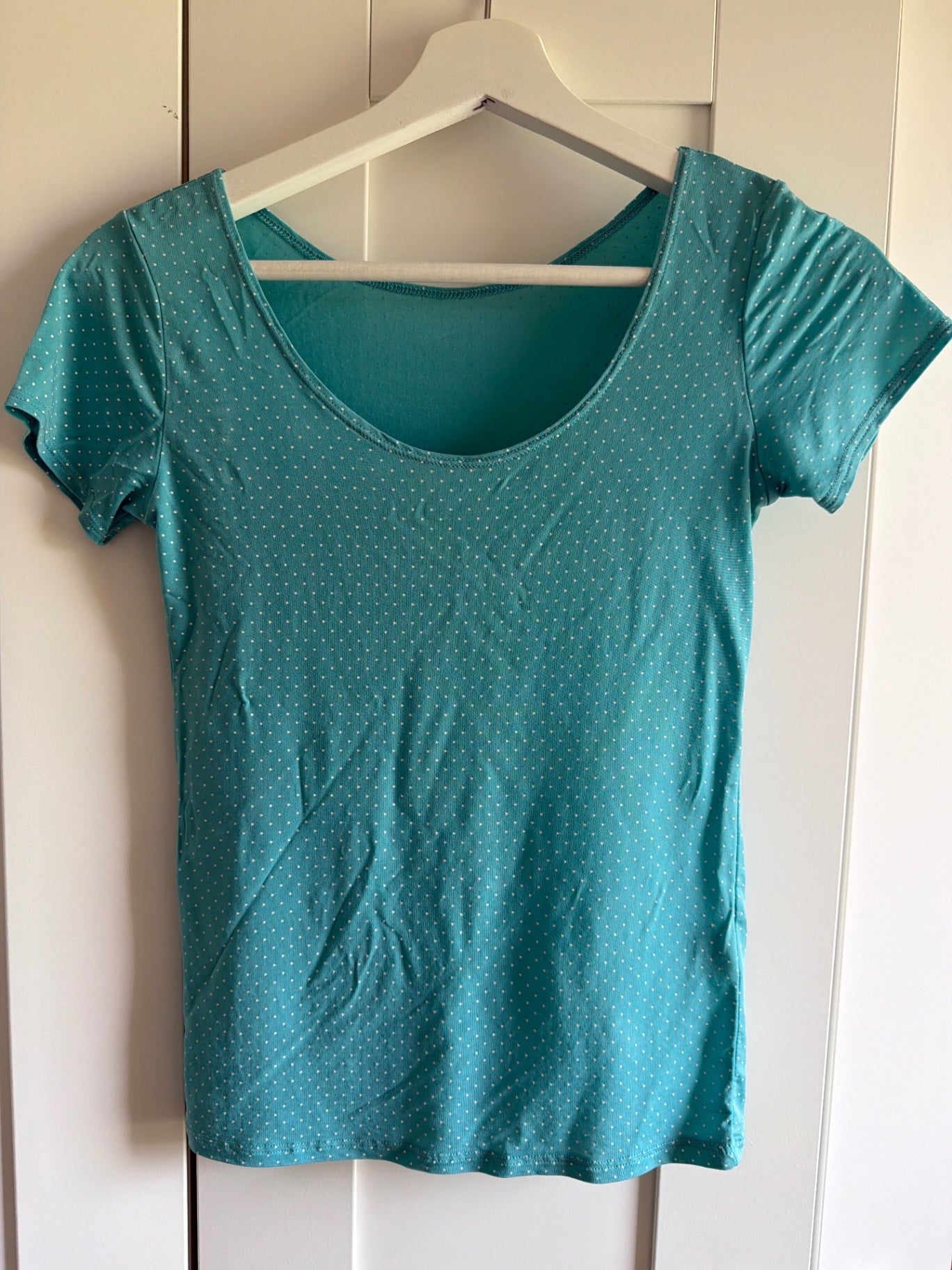 Airism turquoise T-shirt Xs