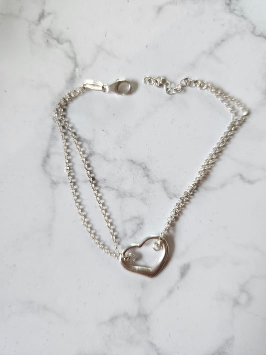 925 2 Sterling silver armband