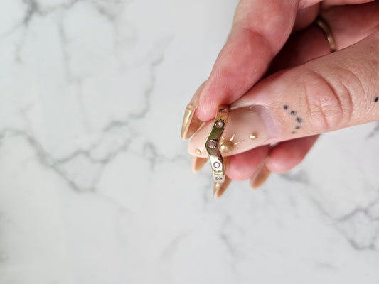 52 925 rosegold Sterling silver hringur