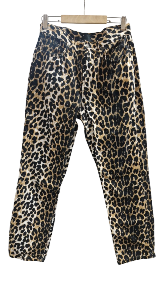 Asos hlébarða gallabuxur 40