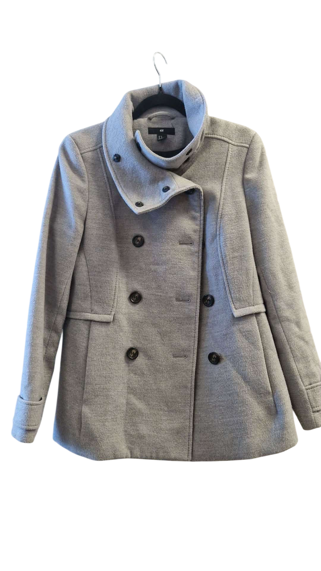 H&M stutt kápa 42
