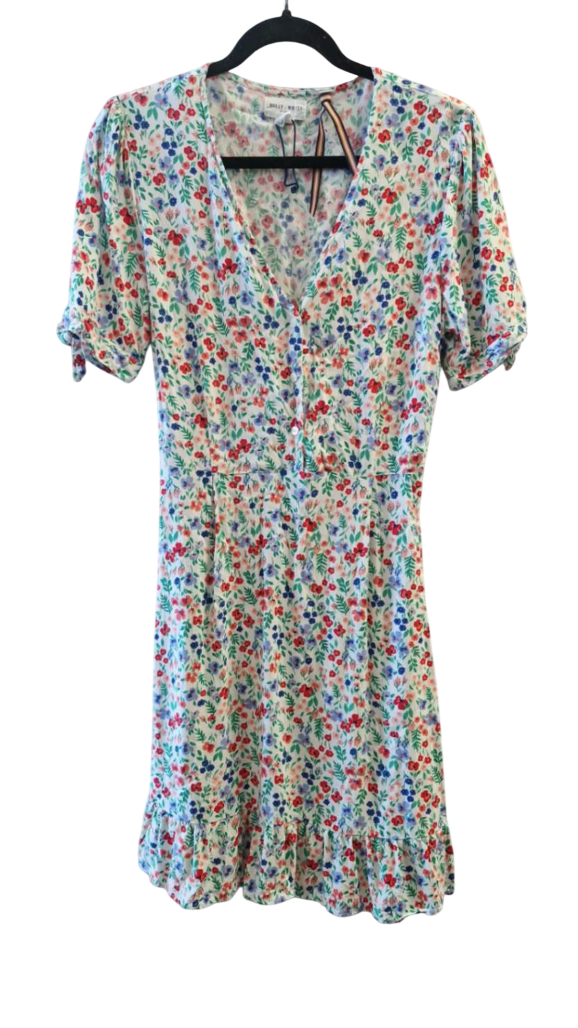 Lindex blómakjóll M