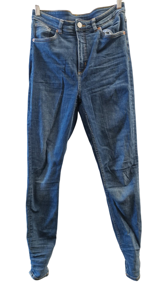 Monki bláar gallabuxur 30