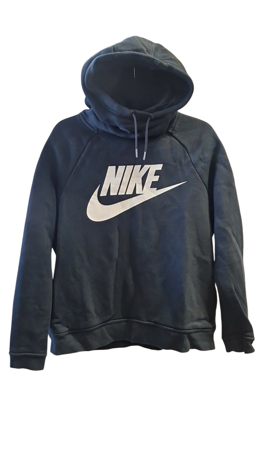 Nike hoodie með háum kraga M