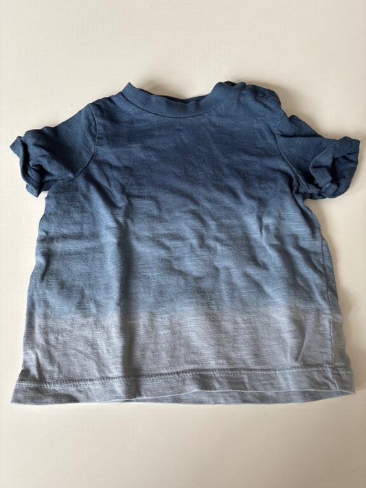 Blár bolur 3-6m