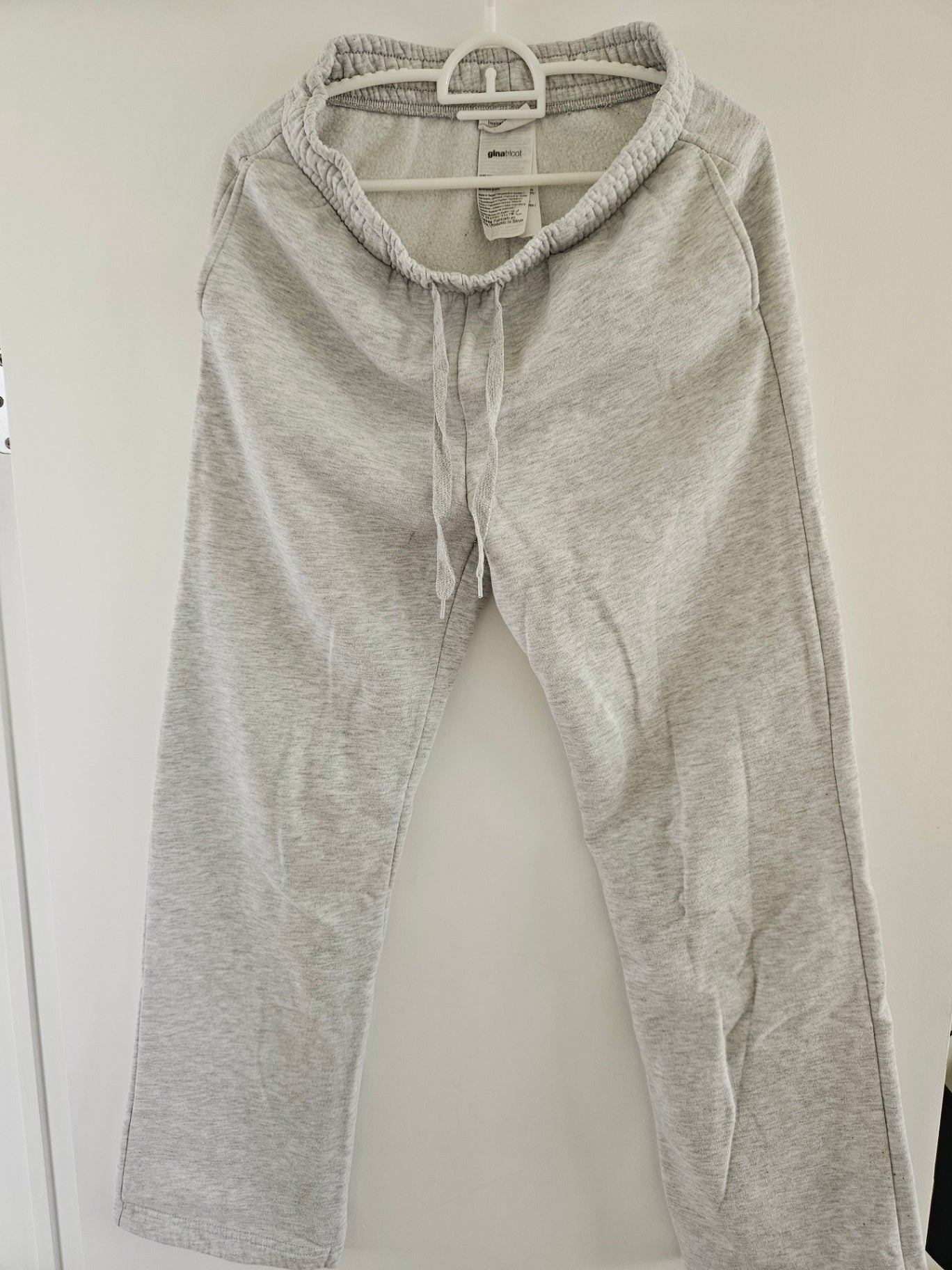 S-ginatricot joggingbuxur gráar