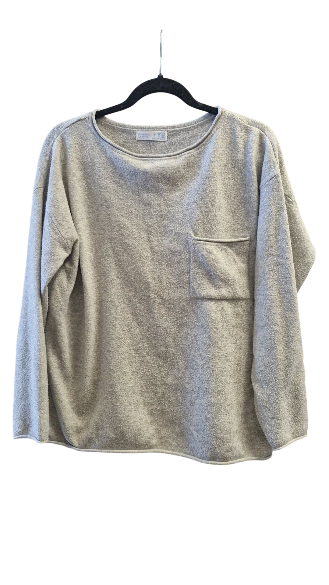 Primark ljós peysa S