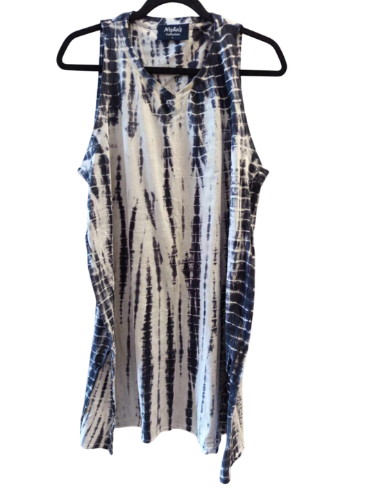 Tiedye kjóll L