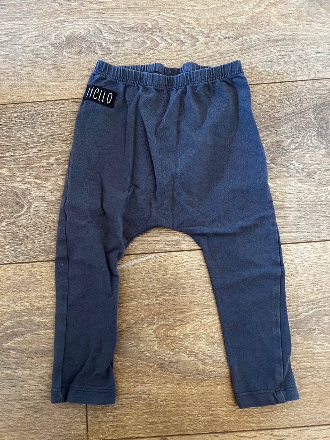 Leggings gráar st.9-12m