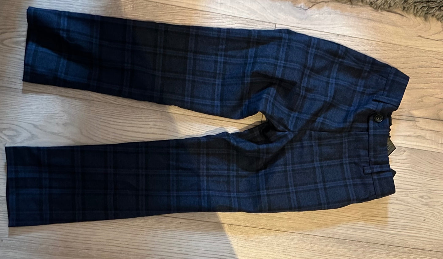 Next köflóttar spari buxur st: 8 ára