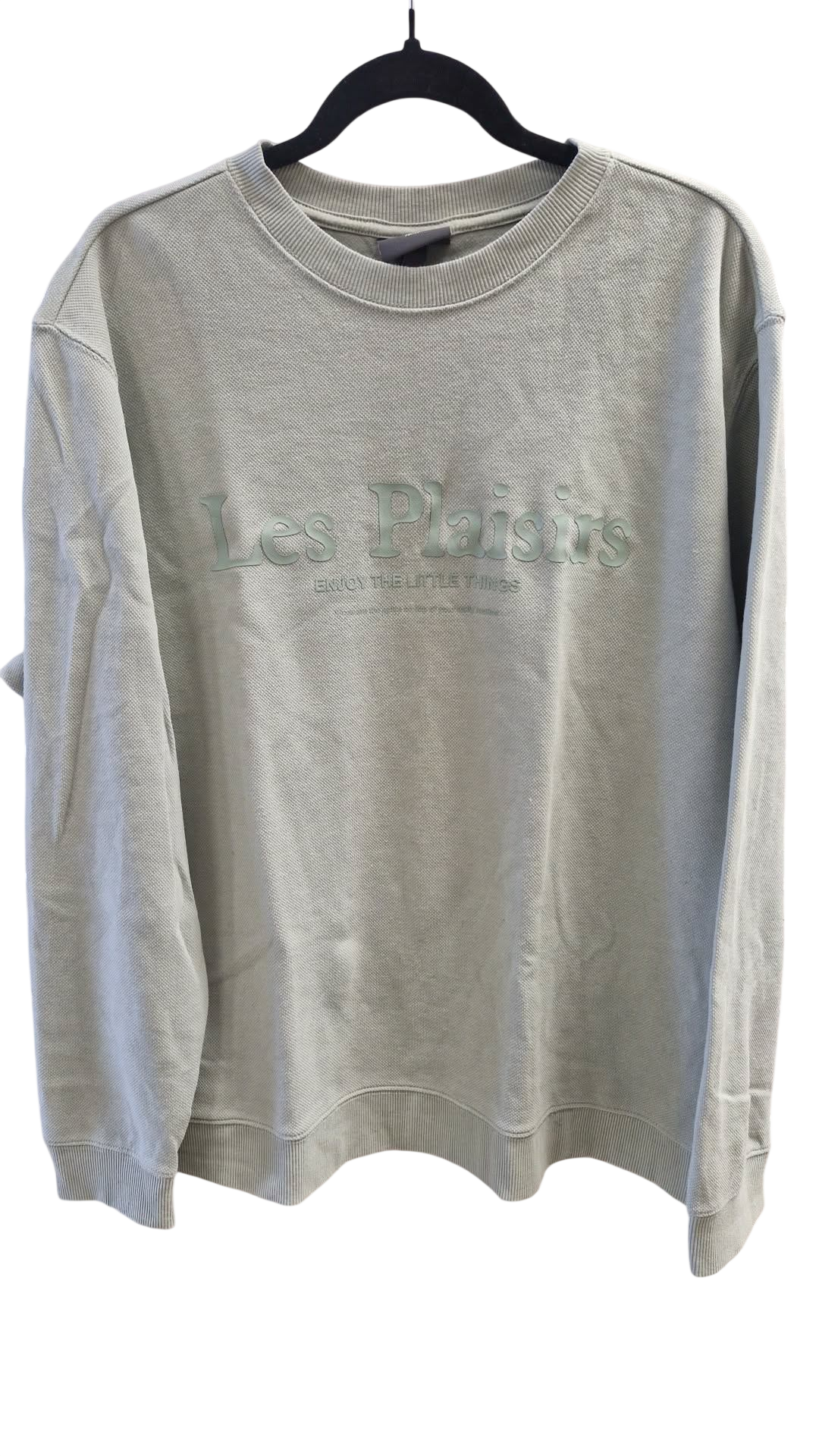 H&M ljósgræn peysa XL