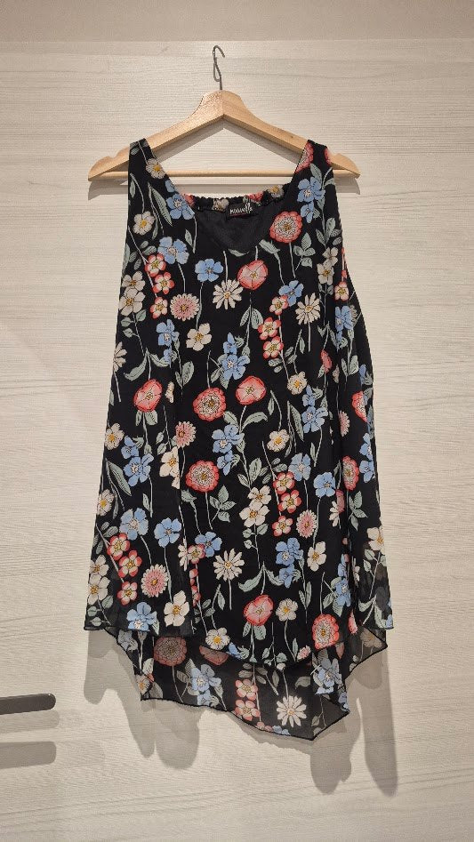 ca xl-2xl blóma hlýrabolur