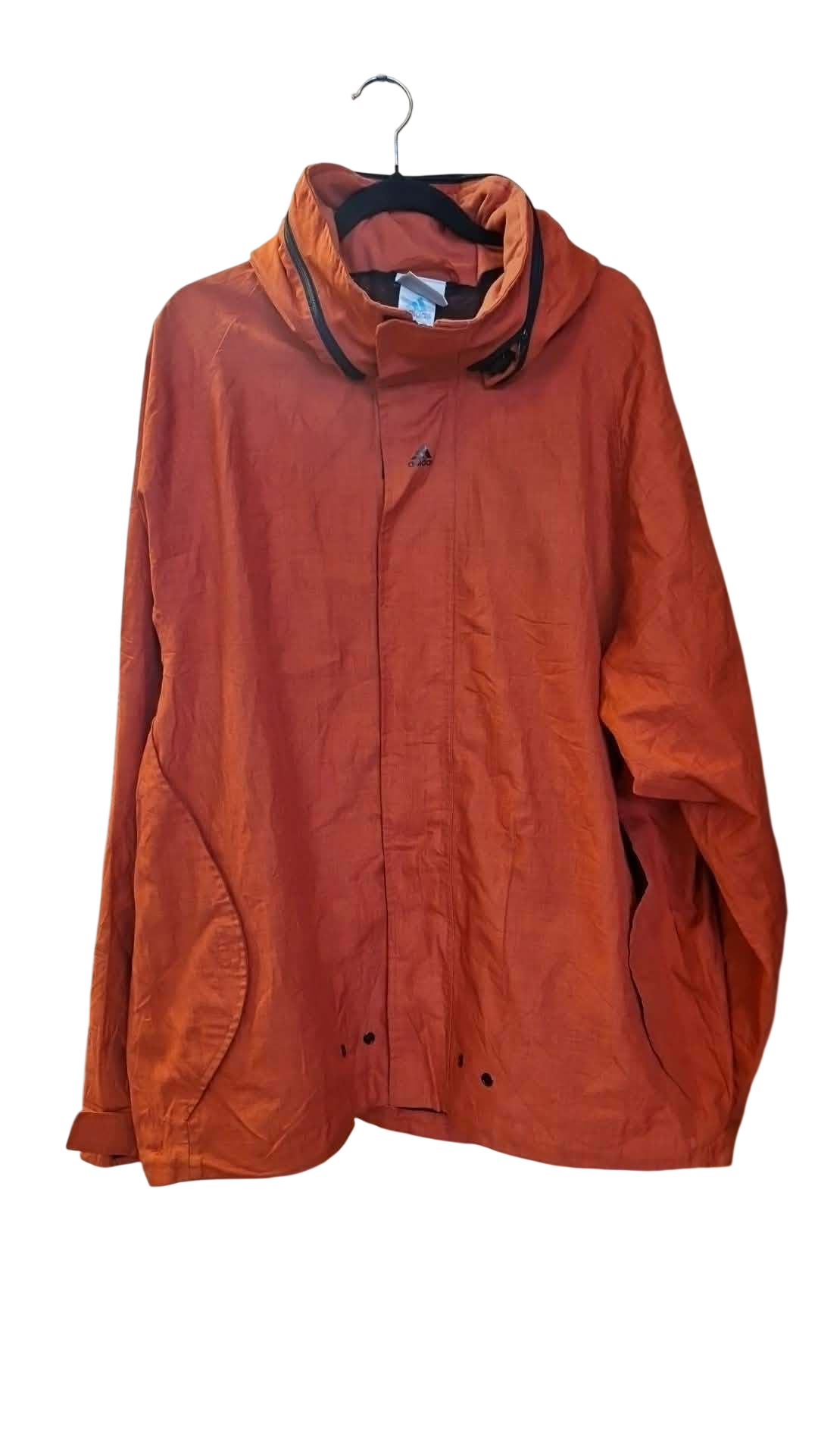 Adidas jakki XL hægt að renna út hettu. 