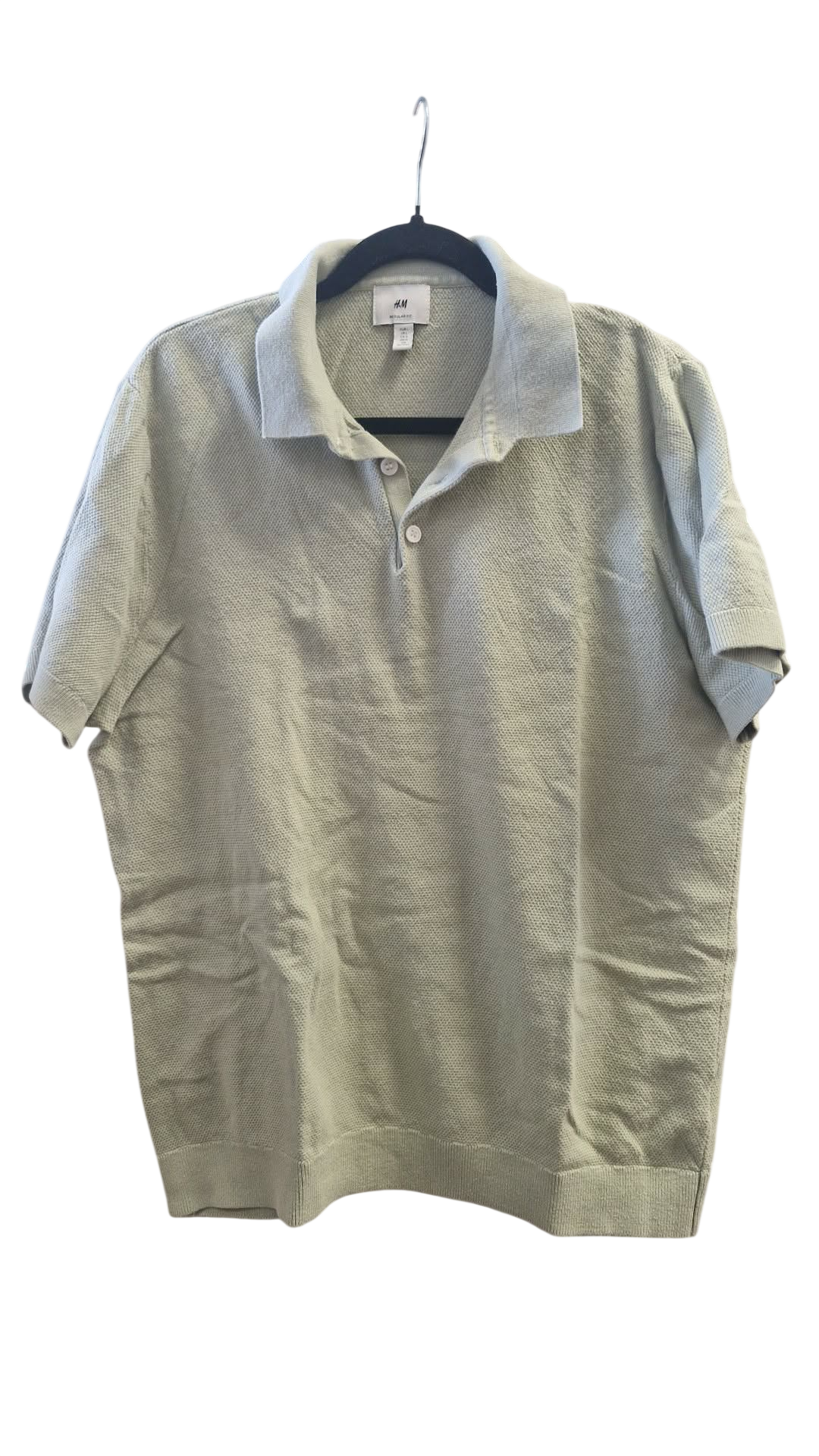 H&M ljósgrænn bolur L