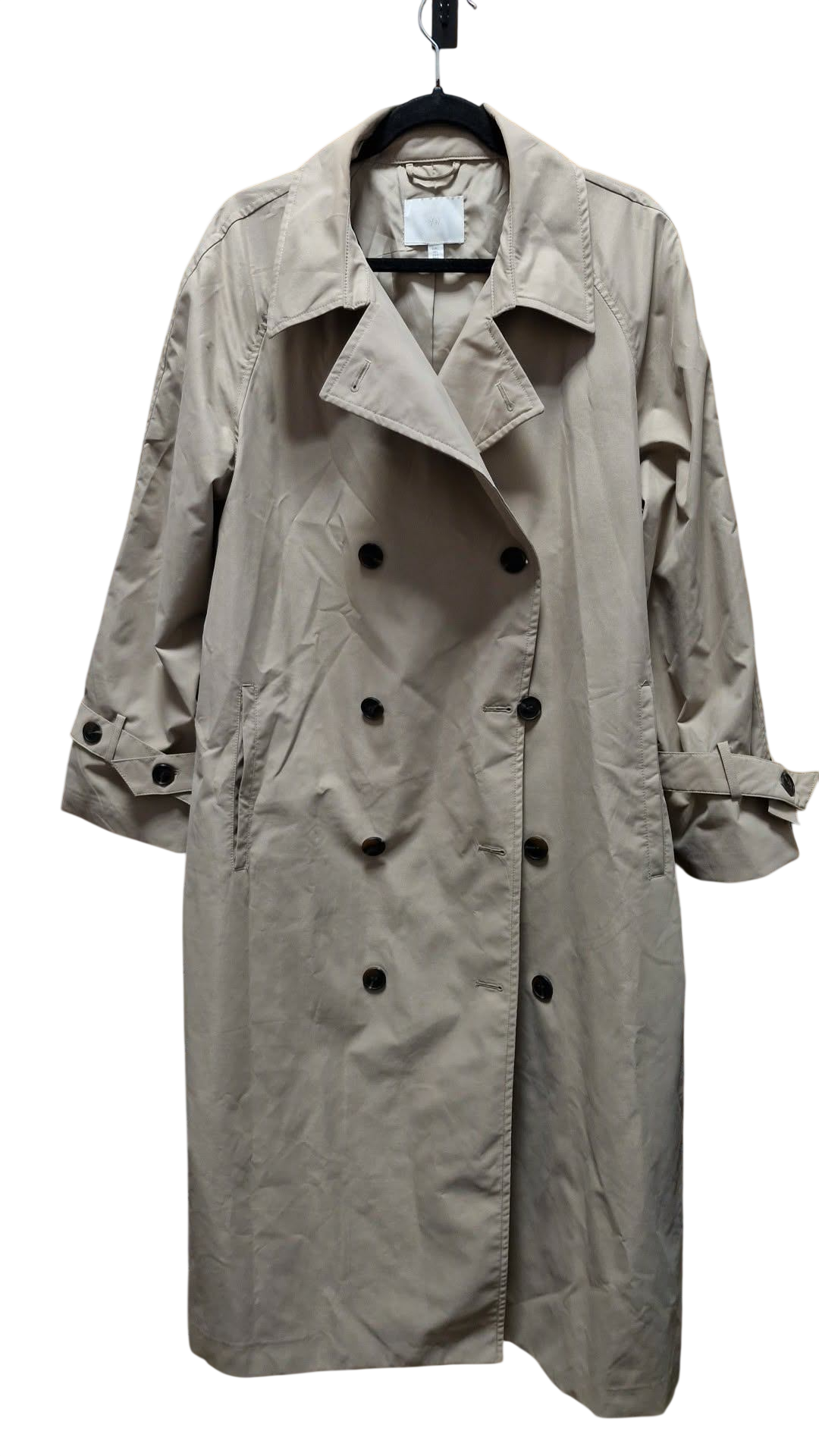 H&M síður trenchcoat L