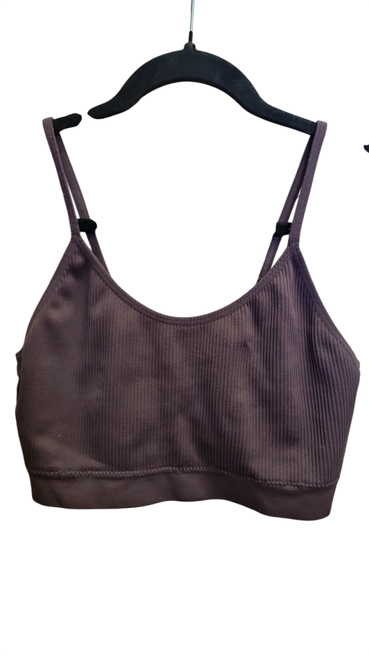 Primark brúnn toppur uk14-16