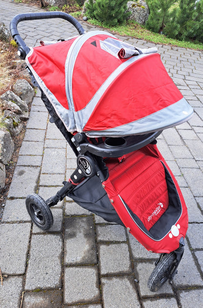Babyjogger kerra + regnplast