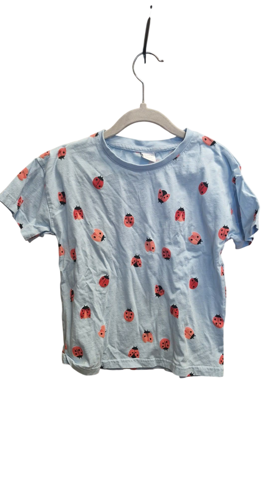 Lindex blár bolur 110/116