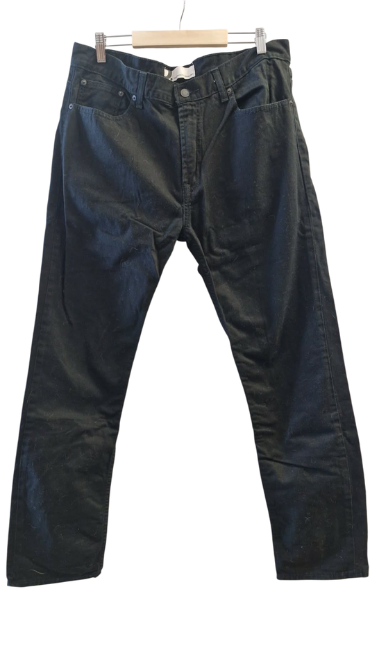 Dressmann svartar gallabuxur 36/32