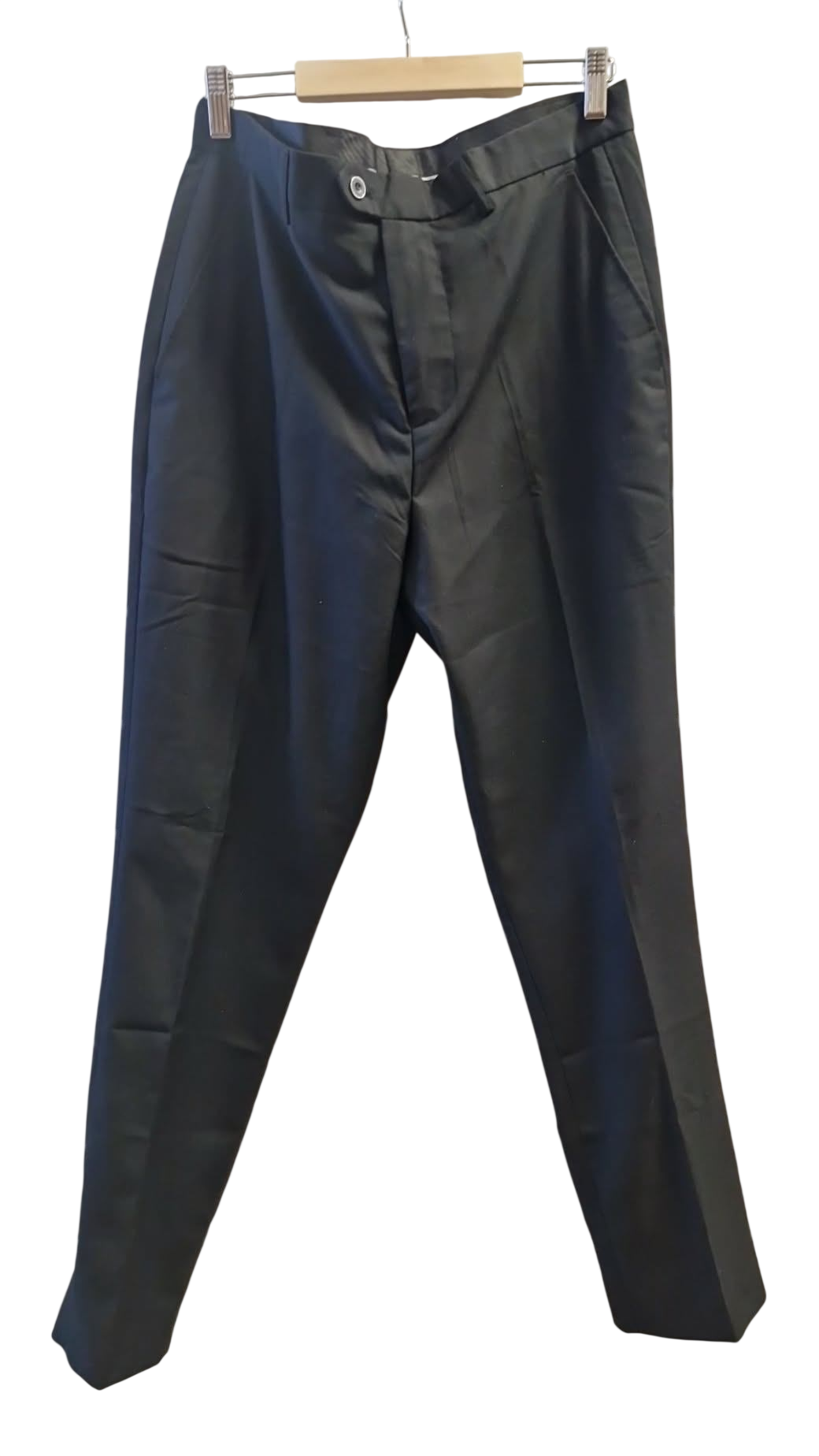 Svartar kk sparibuxur L