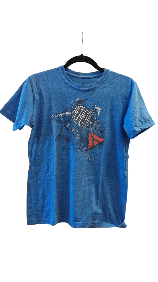 Aereal blár bolur 14y