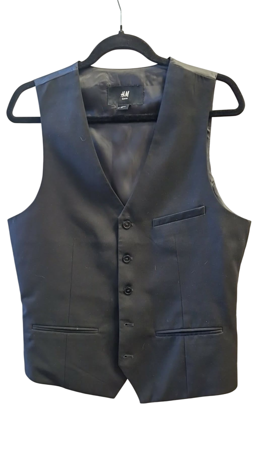 H&M svart vesti 50