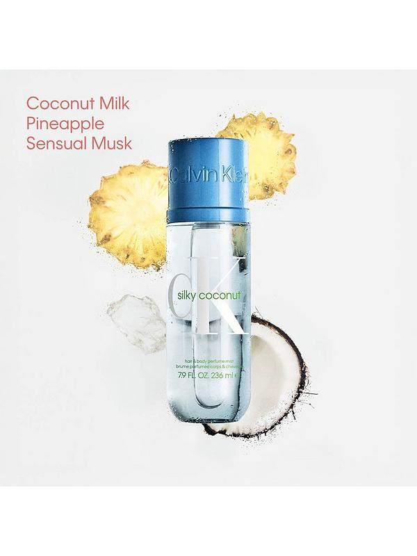 CK silky coconut hair and body mist