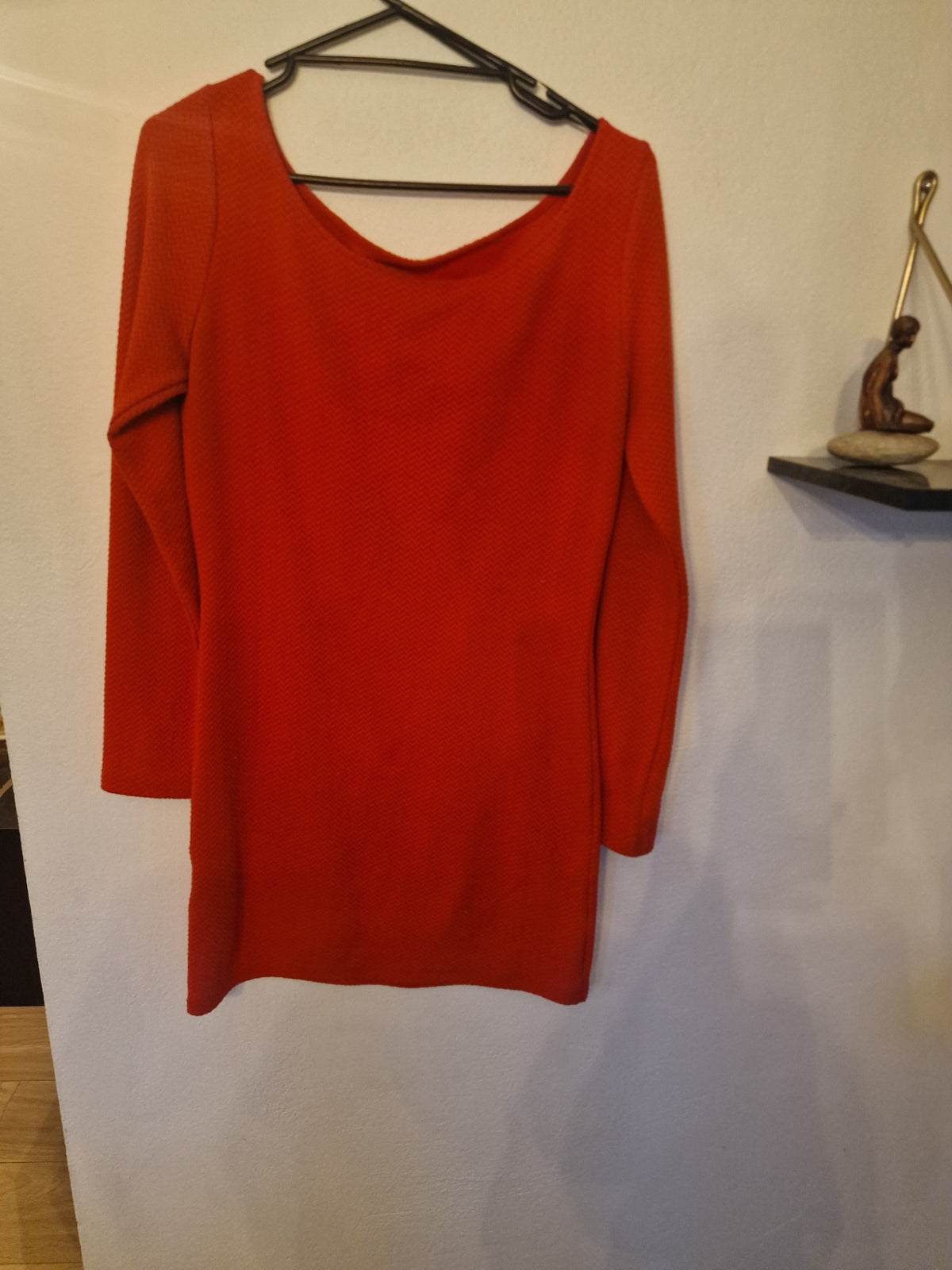 Rauður off shoulder Medium