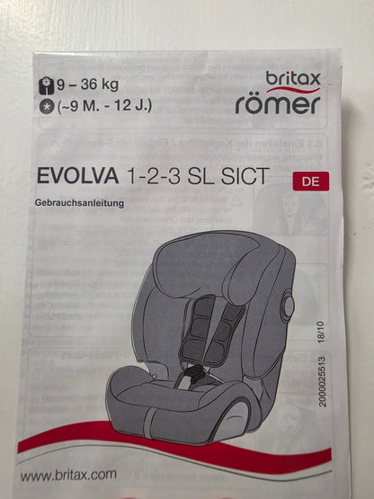 Britax römer, isofix (9 - 36 kg), tjónlaus, keyptur nýr 2023
