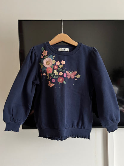 C&A peysa / blóm 