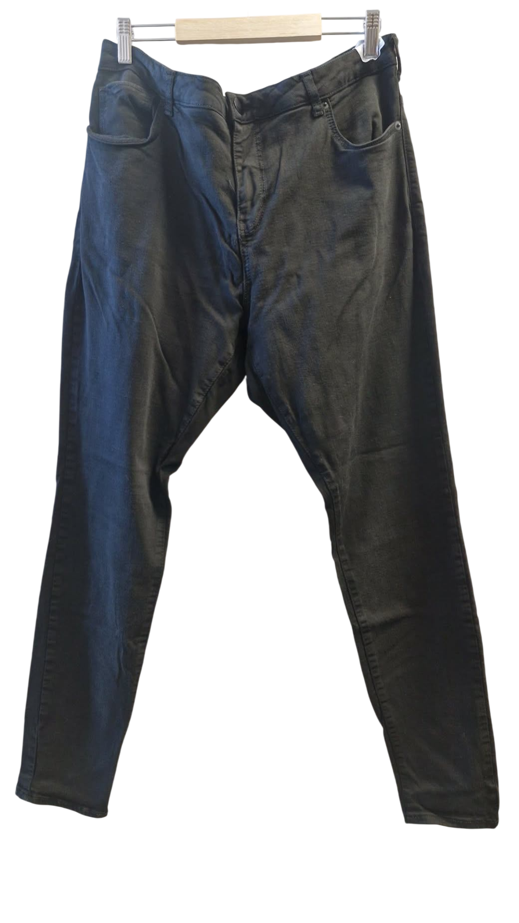 Zizzi gallabuxur svartar 48