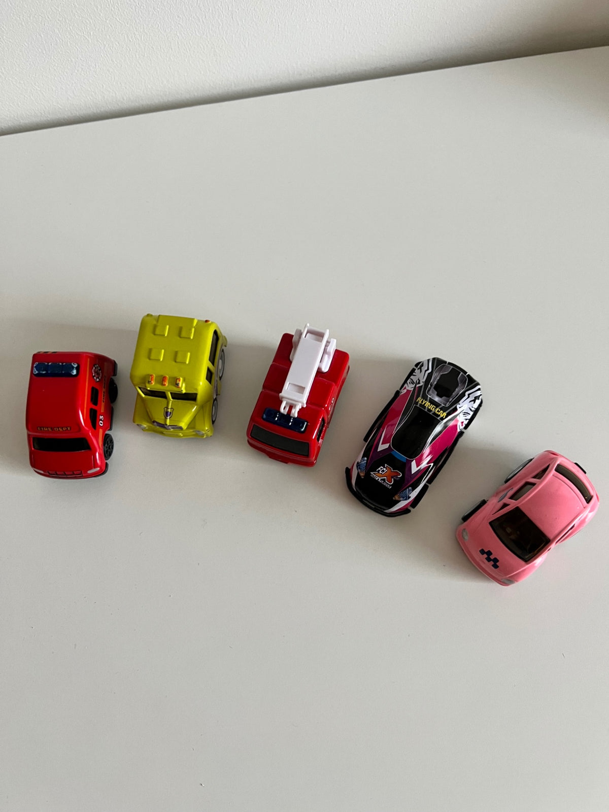 5 litlir bílar 