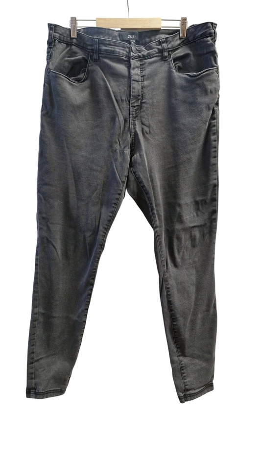 Zizzi gráar gallabuxur 50