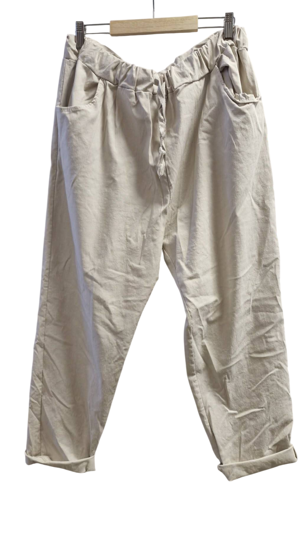 NewCollection ljósar buxur ca XL-XXL