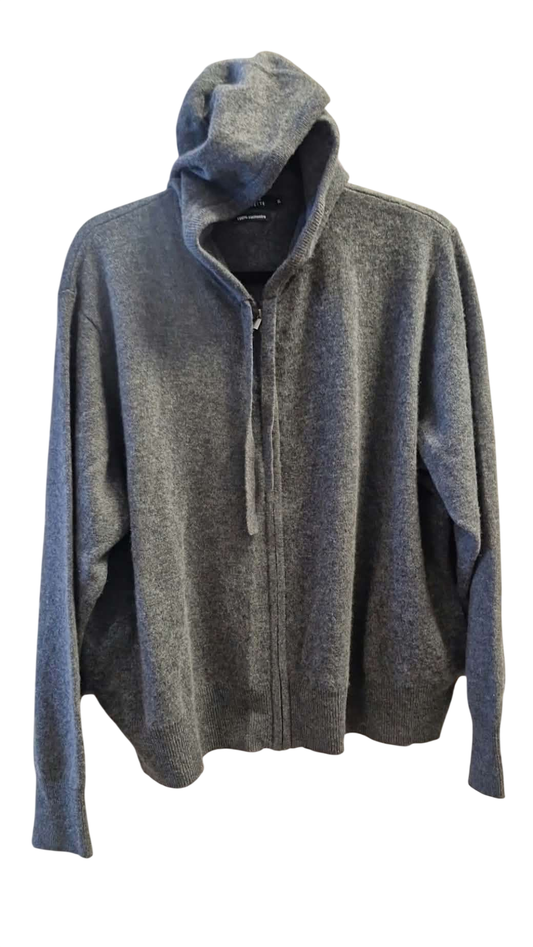 GL rennd hettupeysa XL 100% cashmere