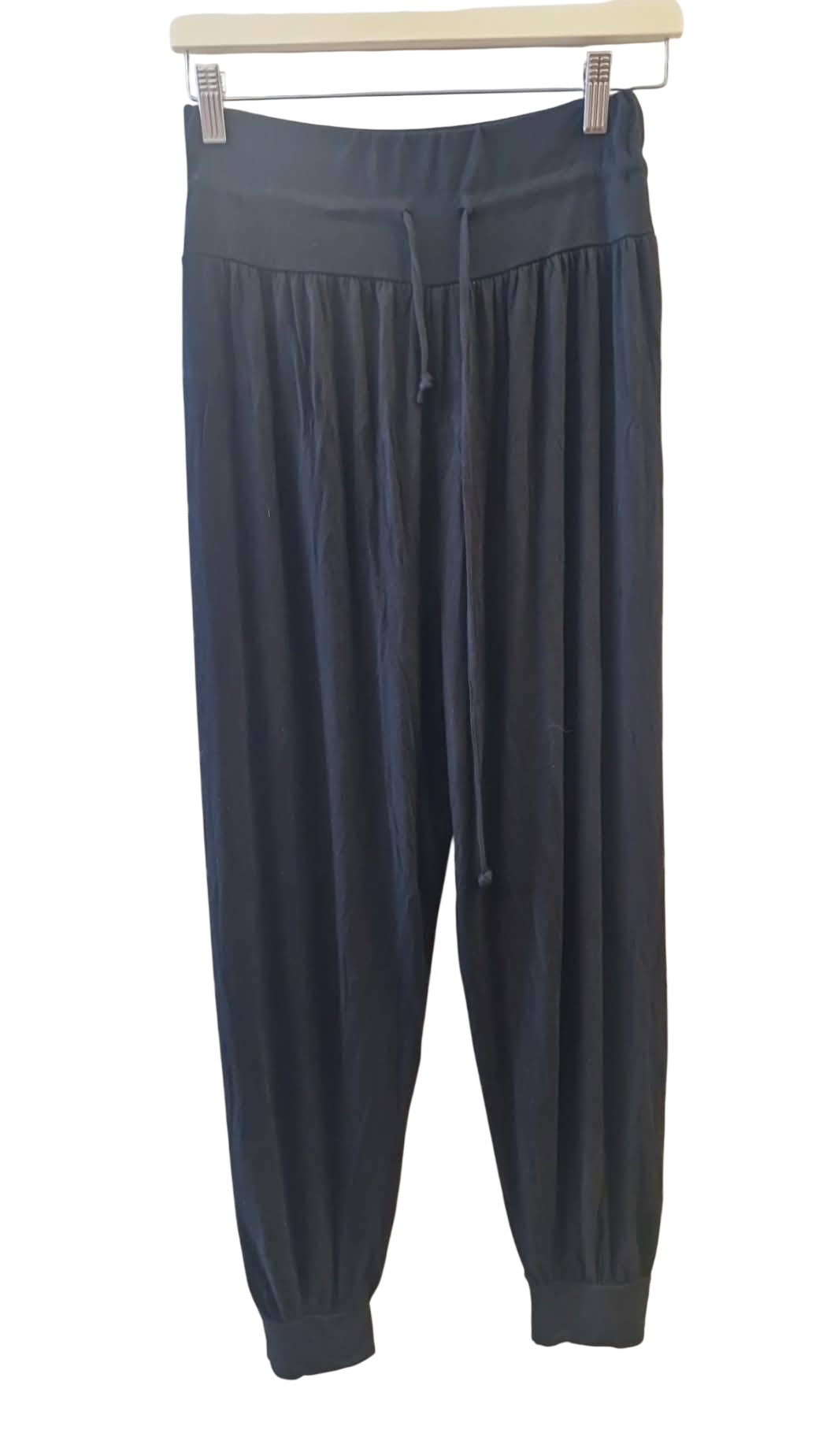 Svartar buxur M/L