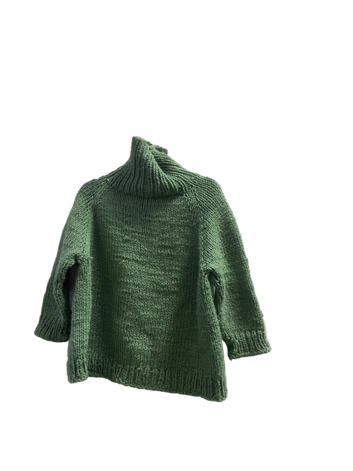 Græn lopapeysa 98-104