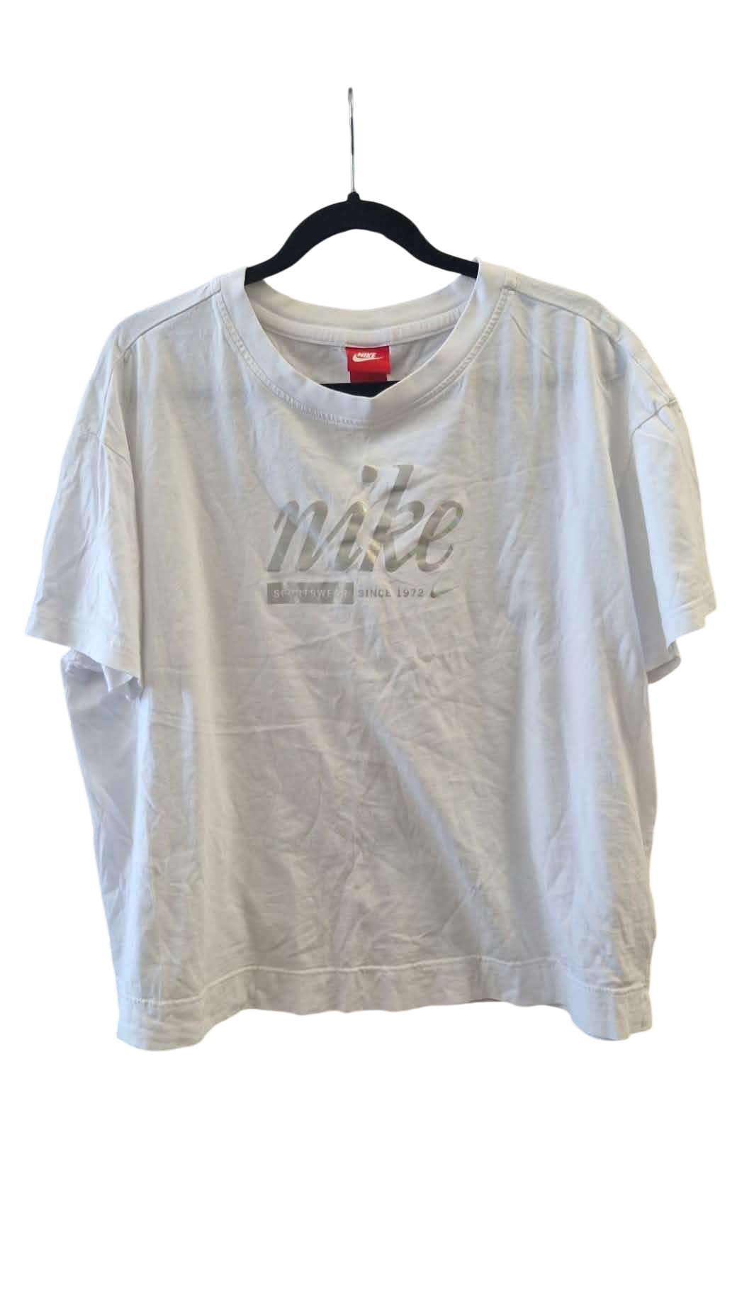 Nike hvítur bolur XL
