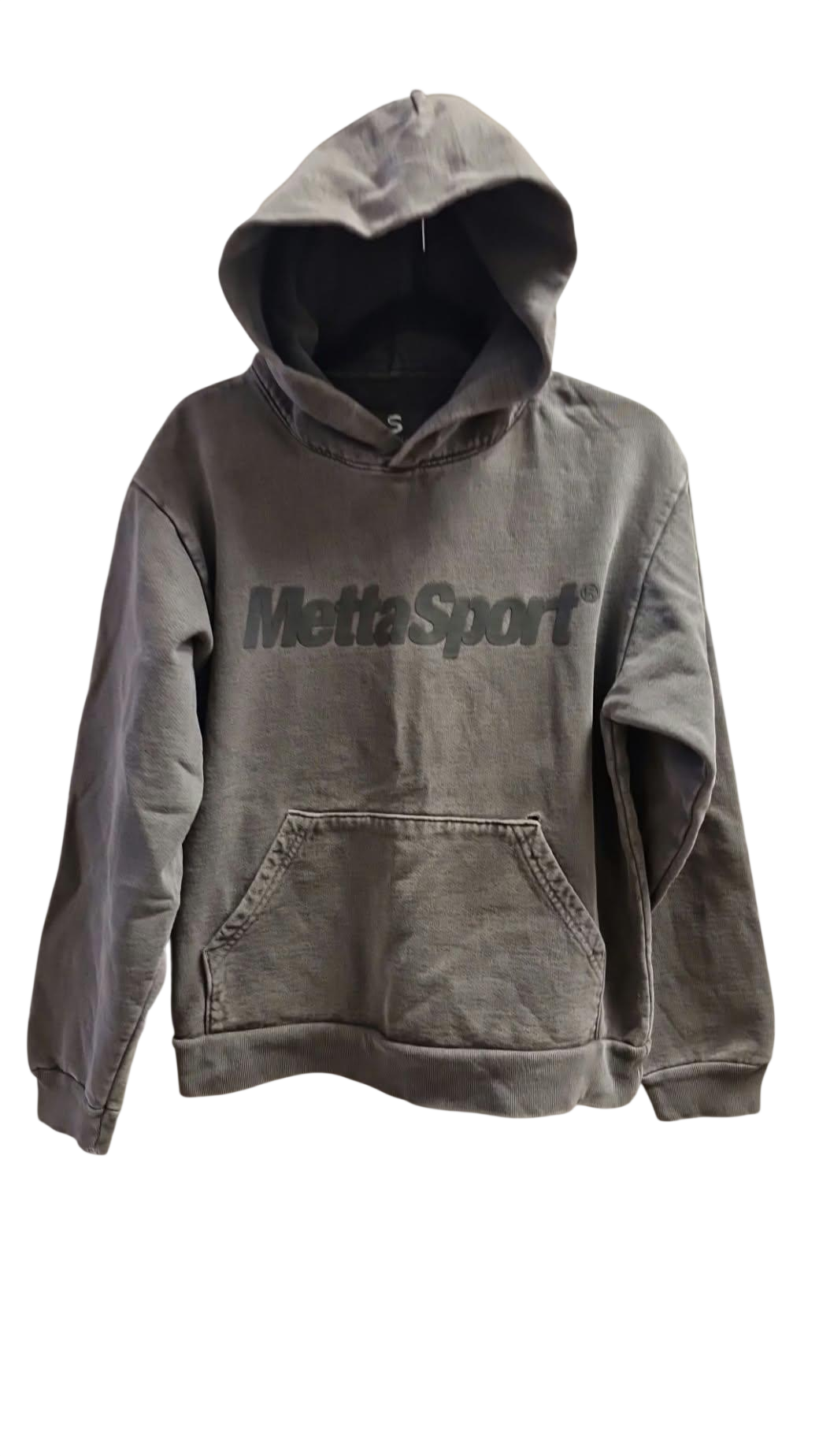 MettaSport dökkgrá hoodie S