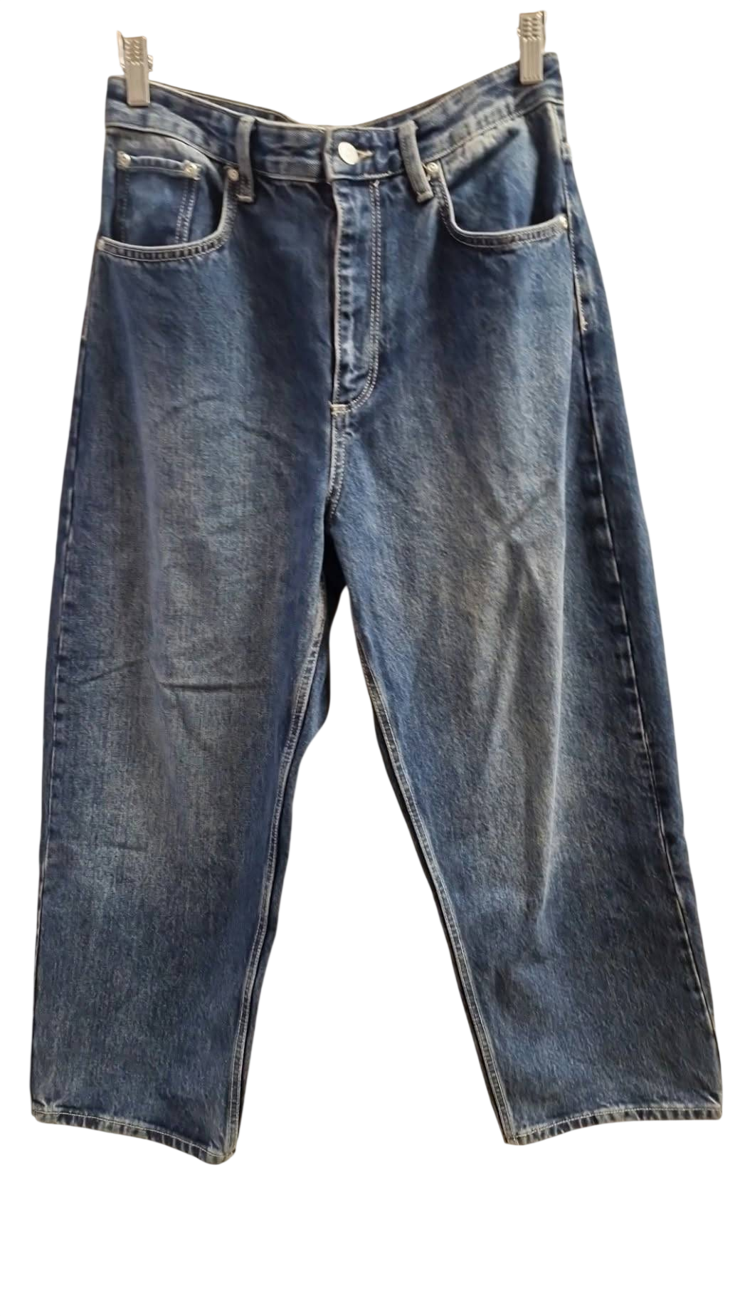 Zara barrel cut gallabuxur 38