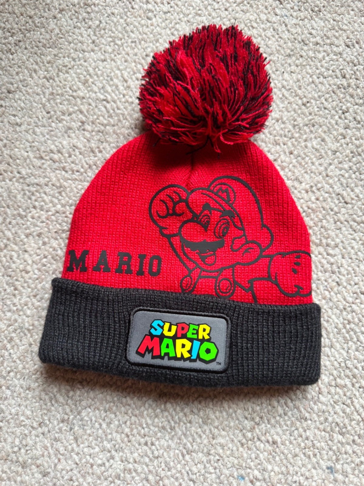 Super mario húfa 80-86