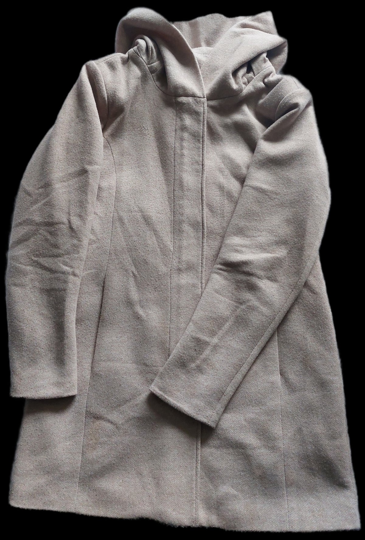 Beige kápa frá Only – stærð L